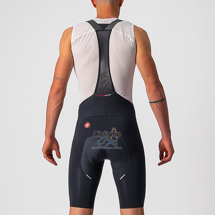 Giro d'Italia Ropa Ciclismo Culotte Corto 2022 Hombre Mangas Cortas Blanco